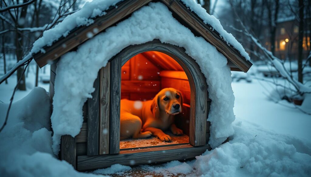 Hundehütte Isolierung