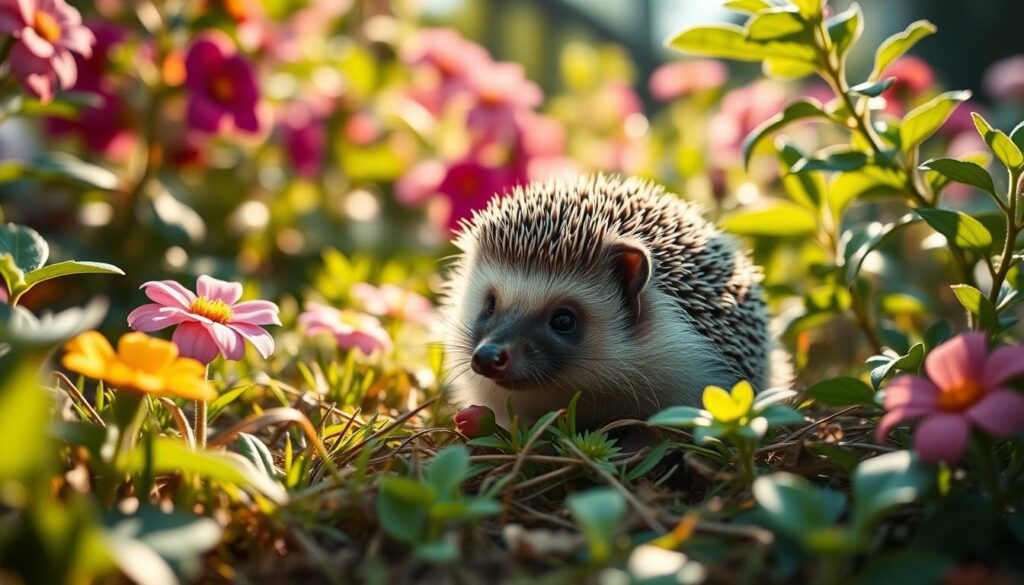 Igel im Garten