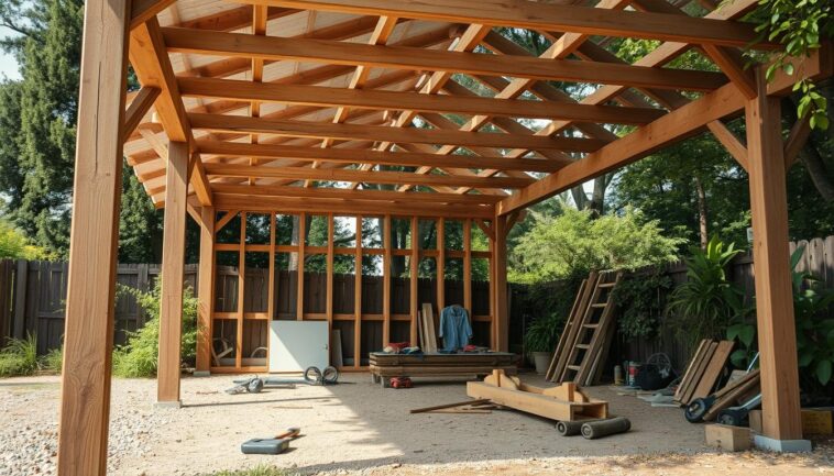 carport selber bauen