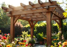 pergola selber bauen