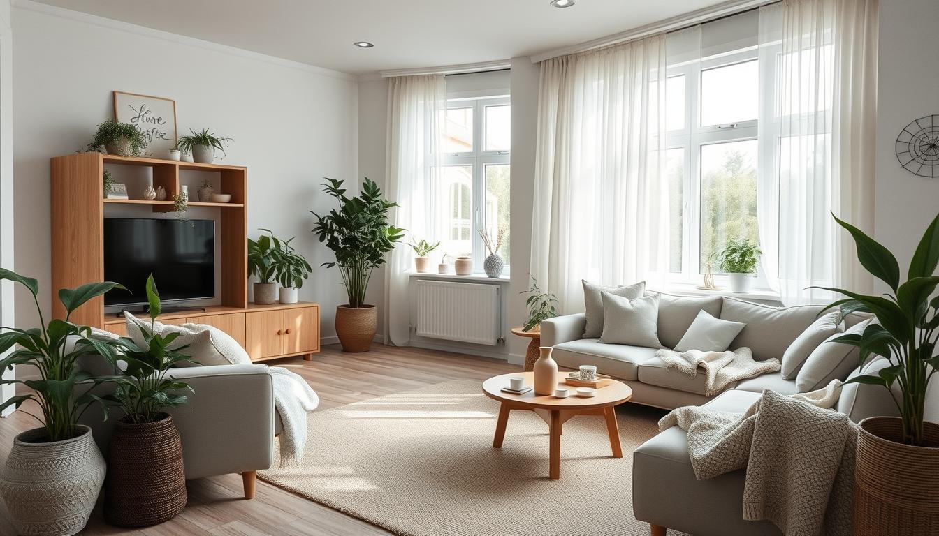 skandinavischer landhausstil wohnzimmer
