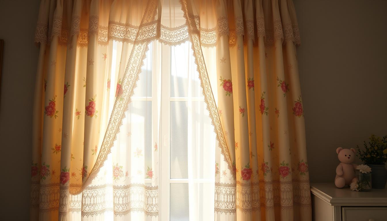 gardinen kinderzimmer mädchen