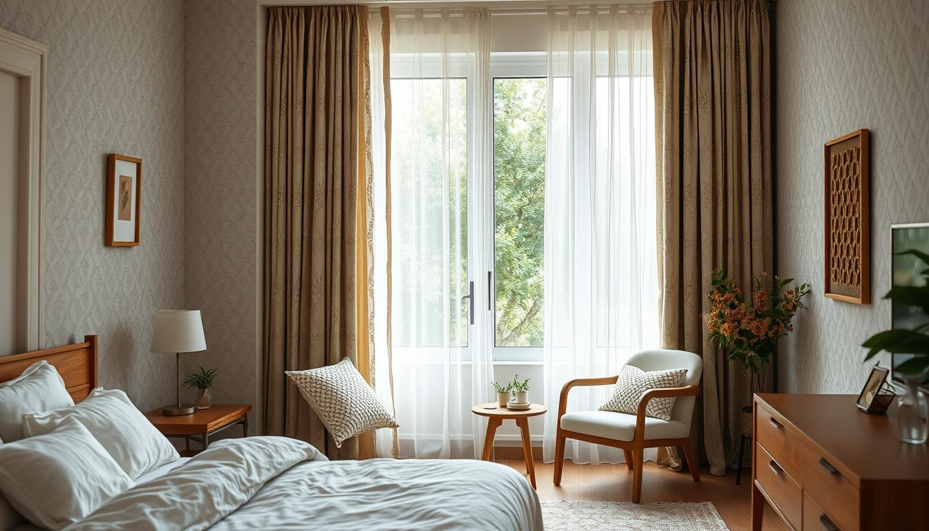 schlafzimmer gardinen ideen