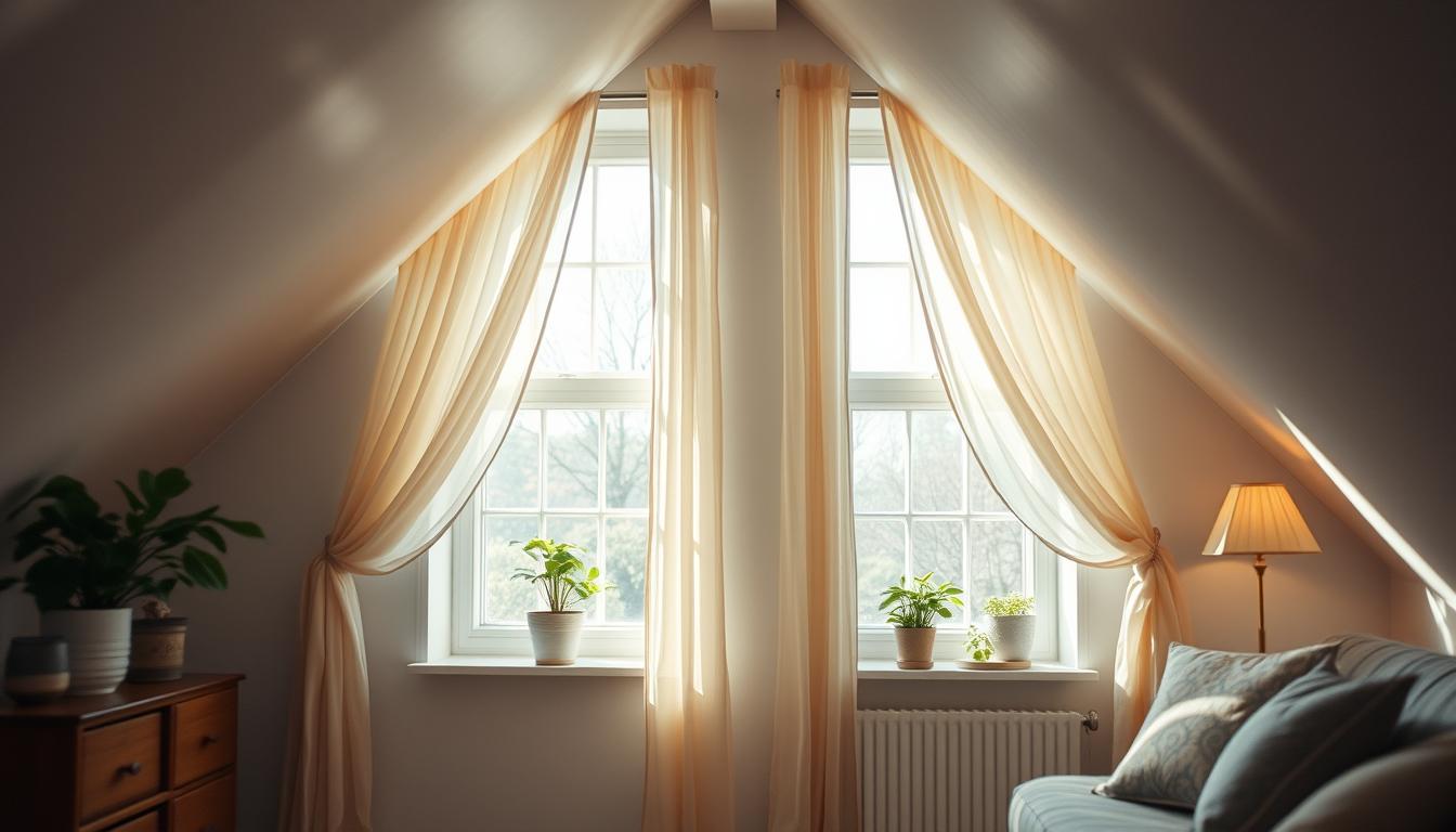 Ideen Fur Dachfenster Gardinen