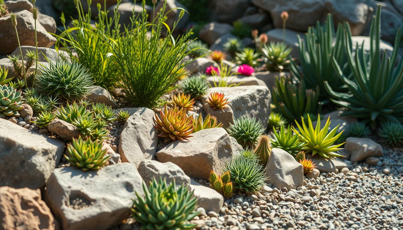 steingarten pflanzen