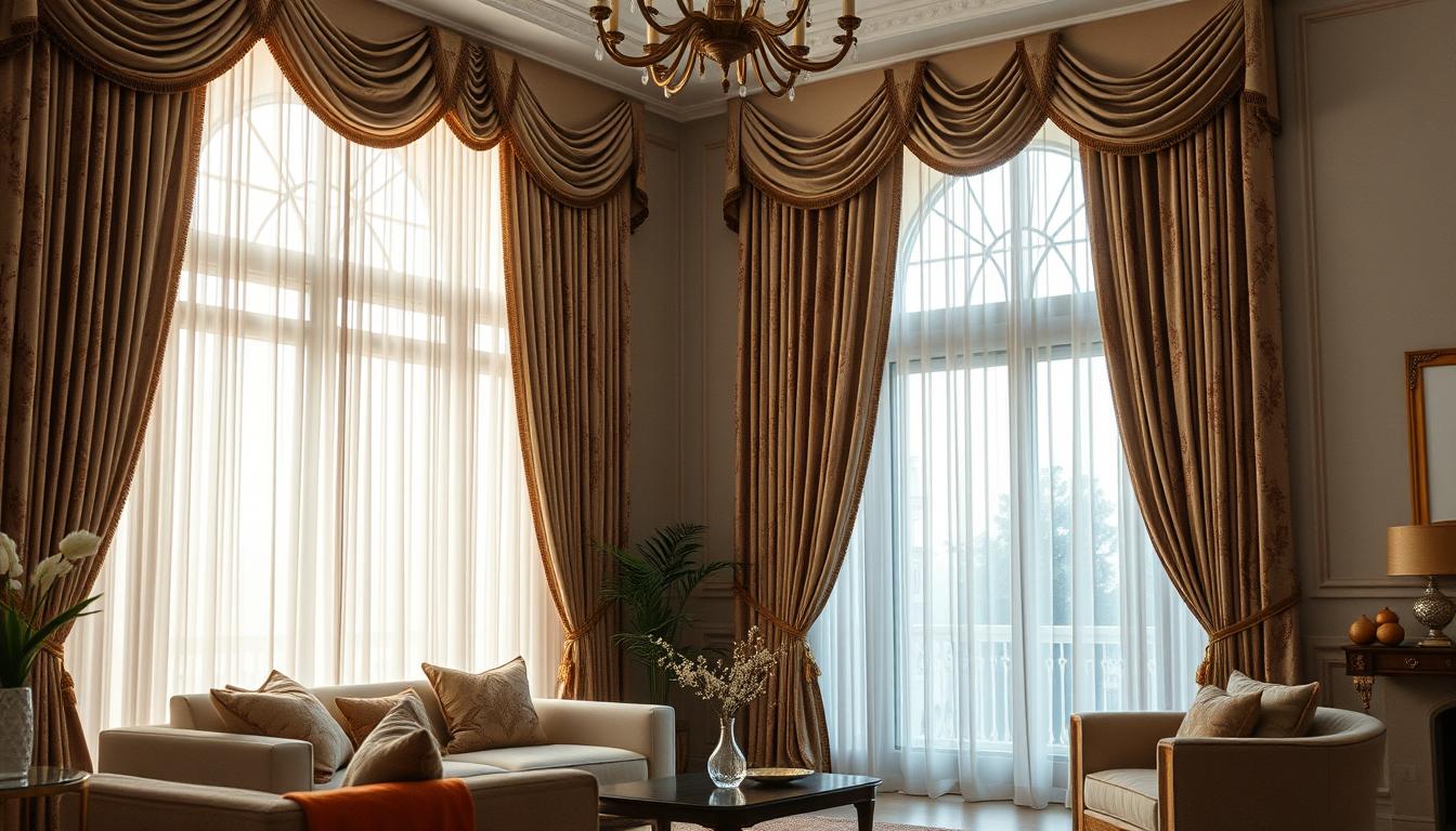 wohnzimmer gardinen