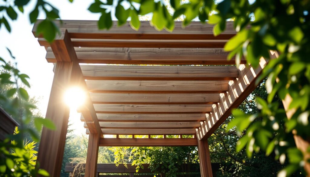 Pergola Bauplan