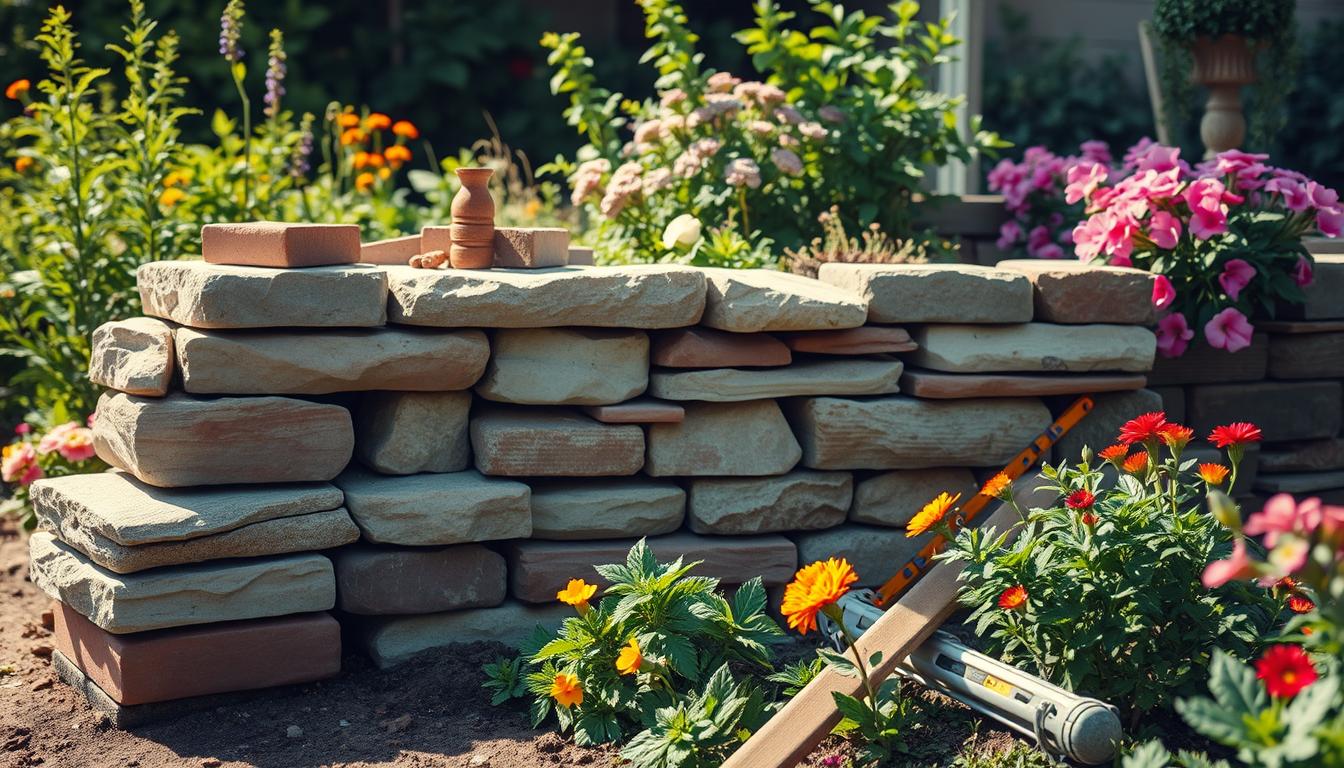 gartenmauer bauen