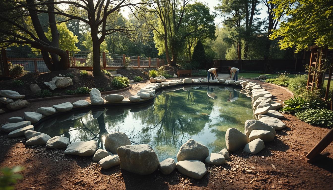 schwimmteich bauen